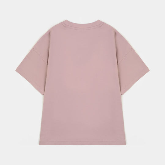 Girls Lycra Jersey T-Shirt H/S -Purple
