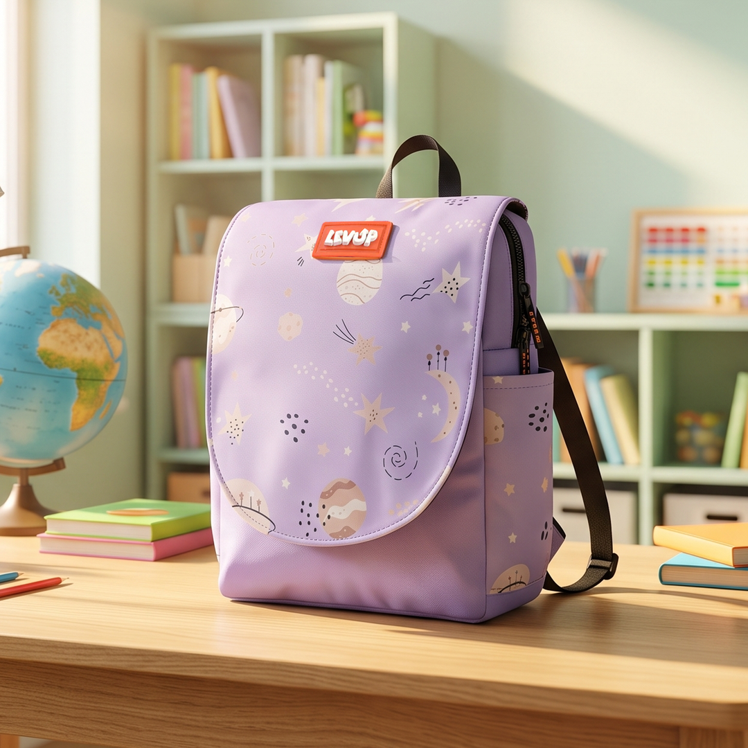 LEVUP 13" Flap School Backpack for Kids | Nursery