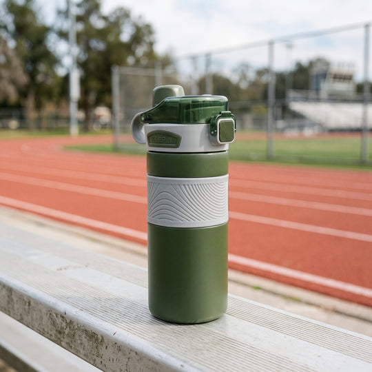 Stainless Steel water Bottle Double Sipper