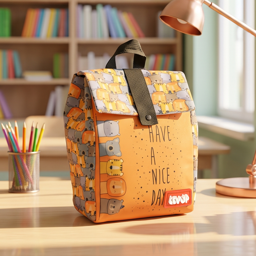 LEVUP Insulated Lunch Bag for Kids