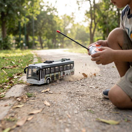 Remote Control City Bus with Light & Sound