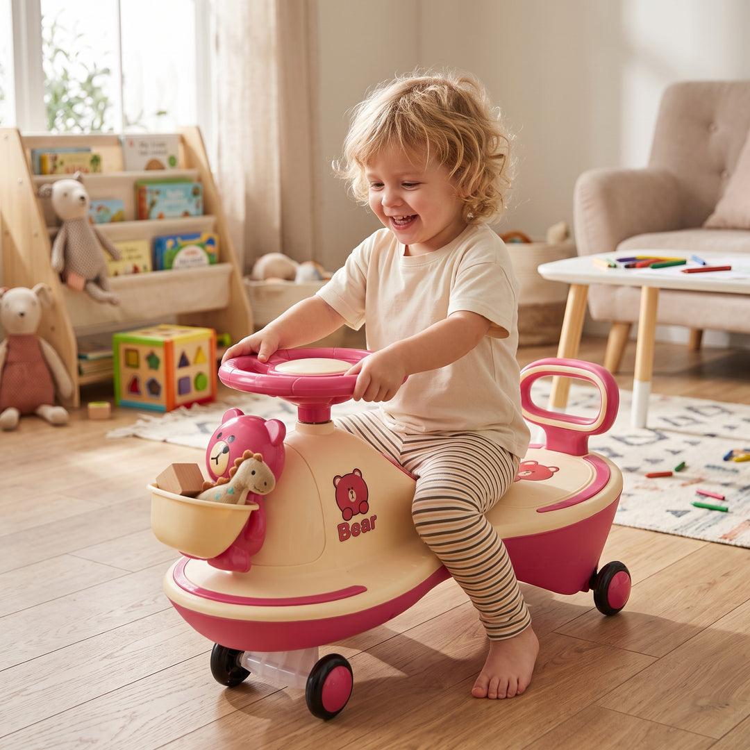 Wiggle Ride-On Twisting & Swing Car