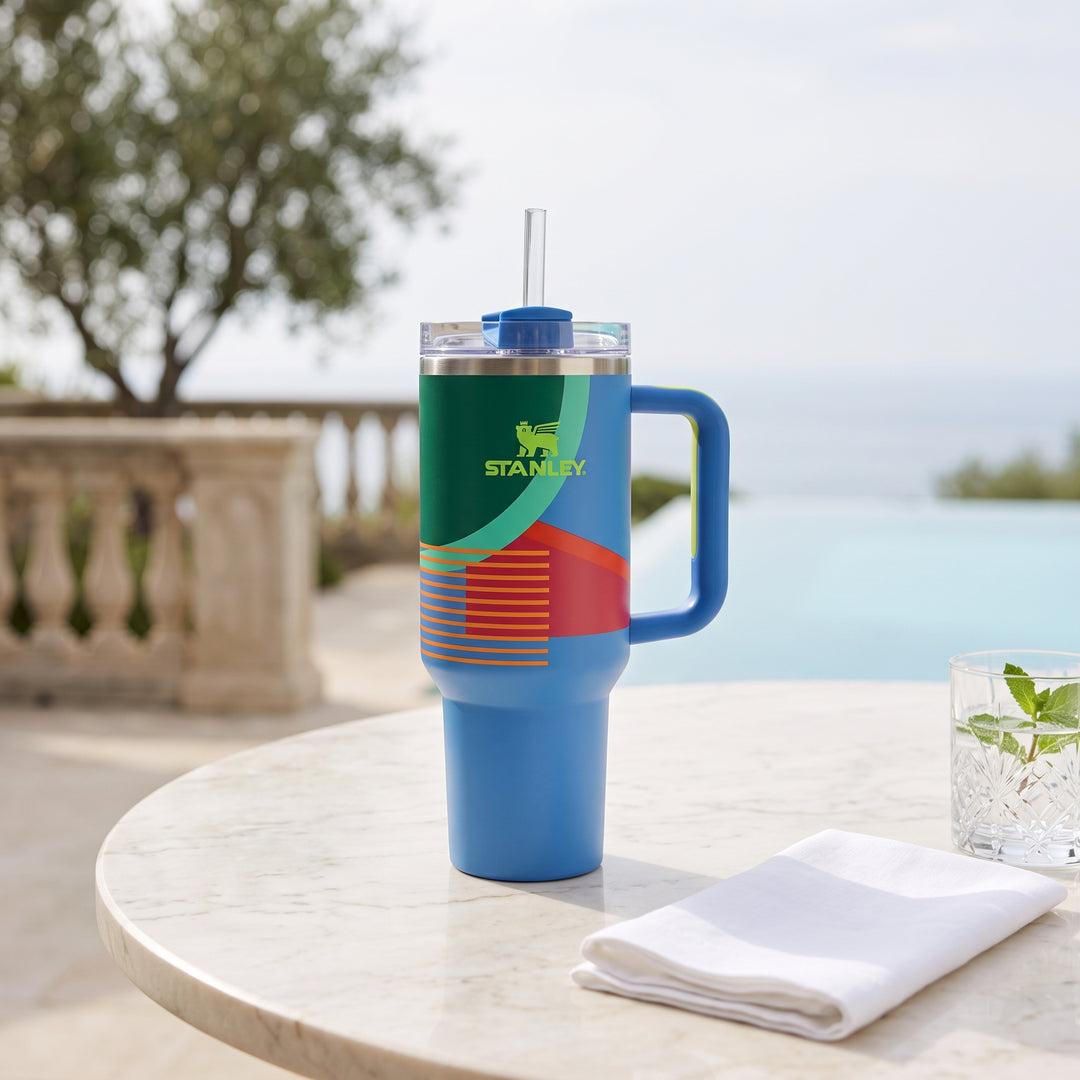 Stainless Steel Straw Mug/Tumbler | 40OZ