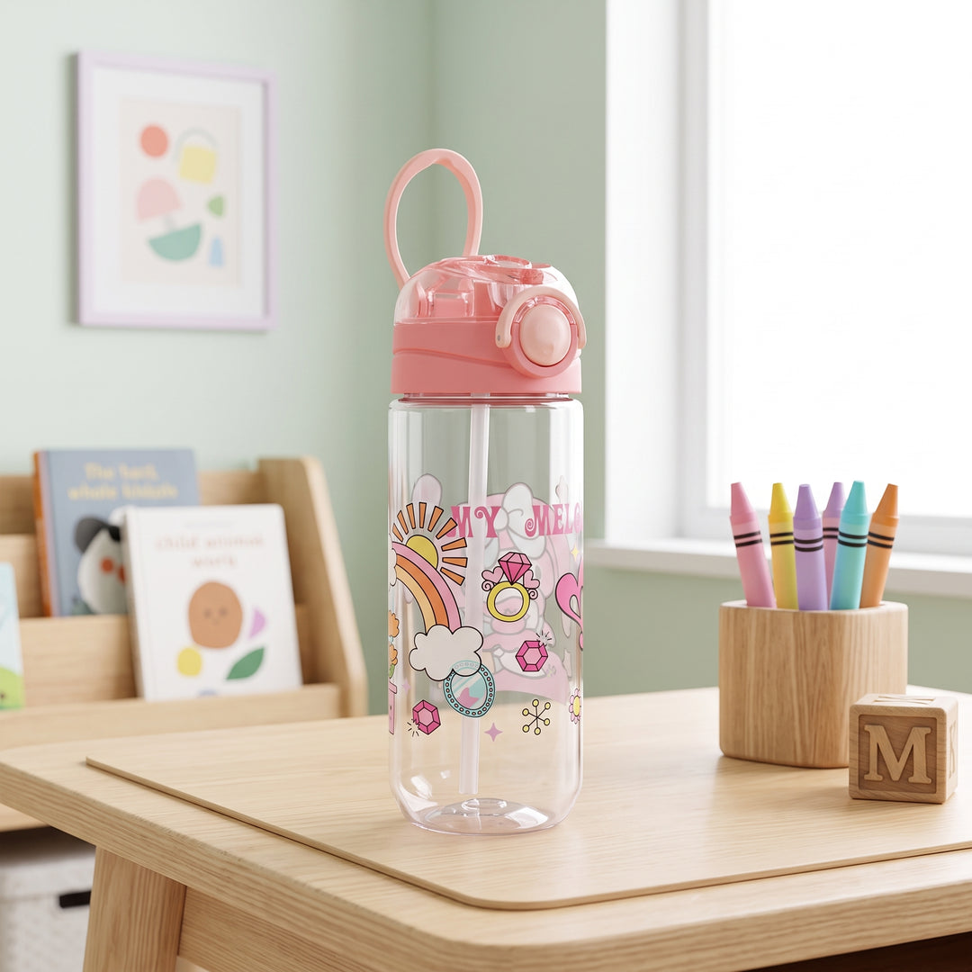 Character Water Bottle (Plastic) | 500Ml