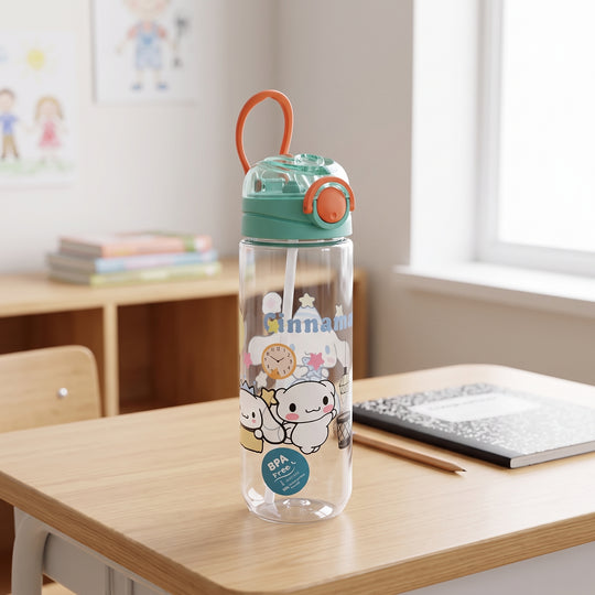 Character Water Bottle (Plastic) | 550Ml