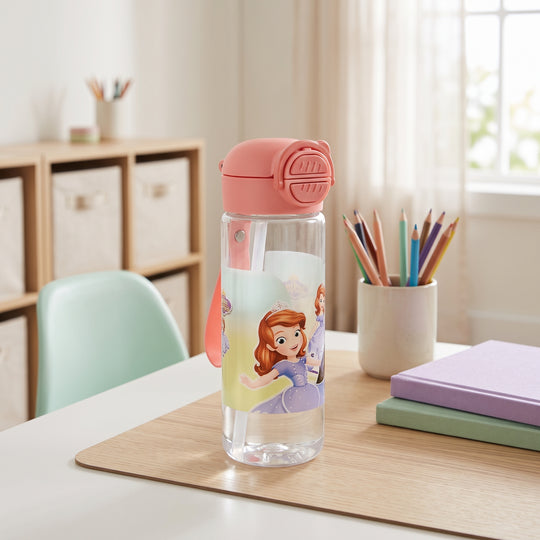 Character Water Bottle (Plastic) | 500Ml