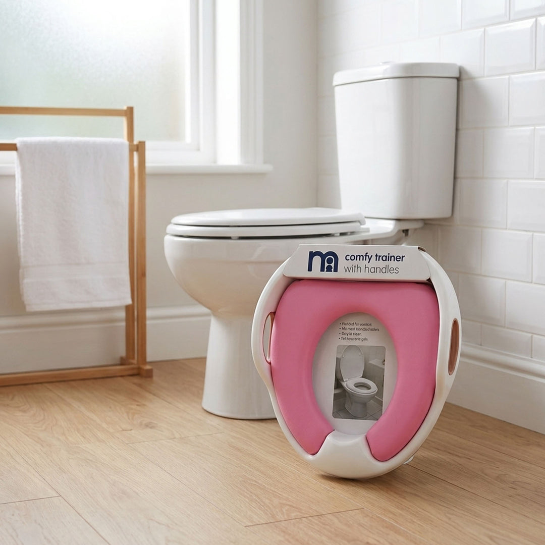 Commod Cover Toilet Training Seat Pink