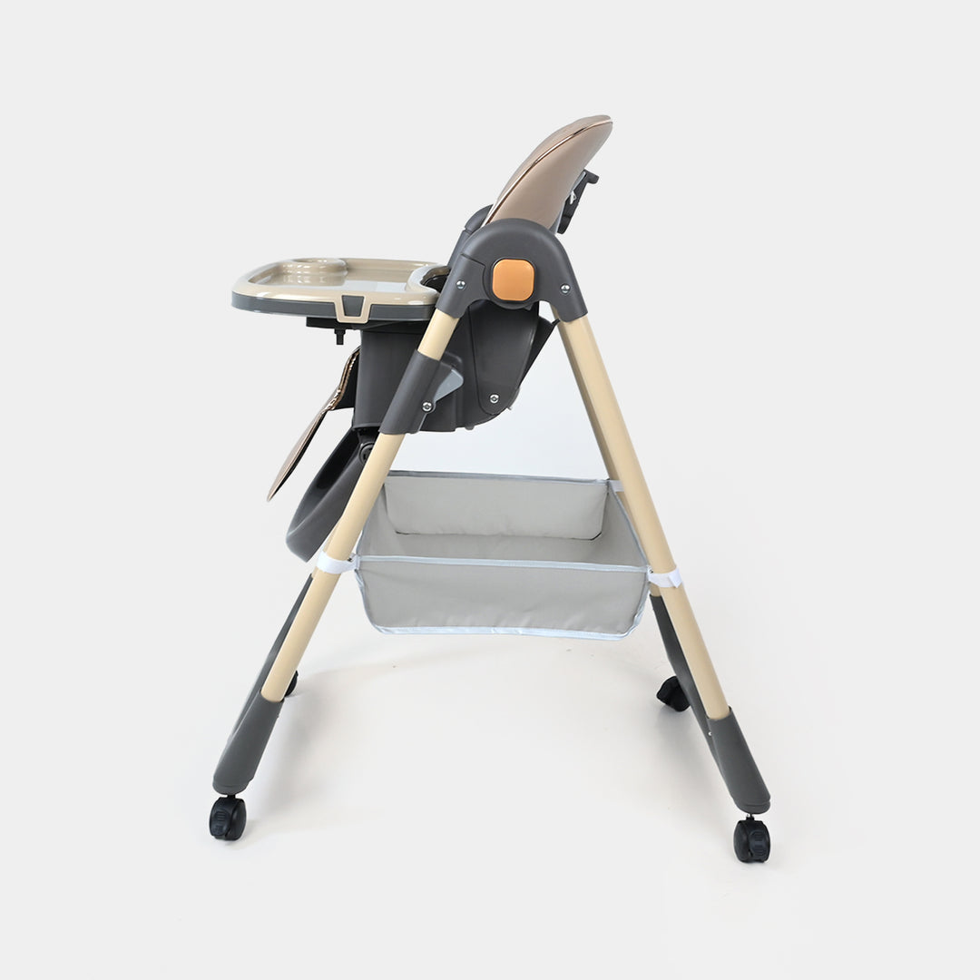 Multifunctional Baby High Chair with Wheels