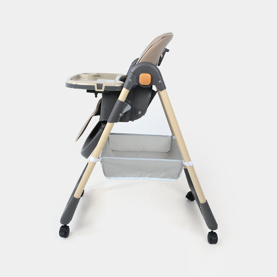 Multifunctional Baby High Chair with Wheels