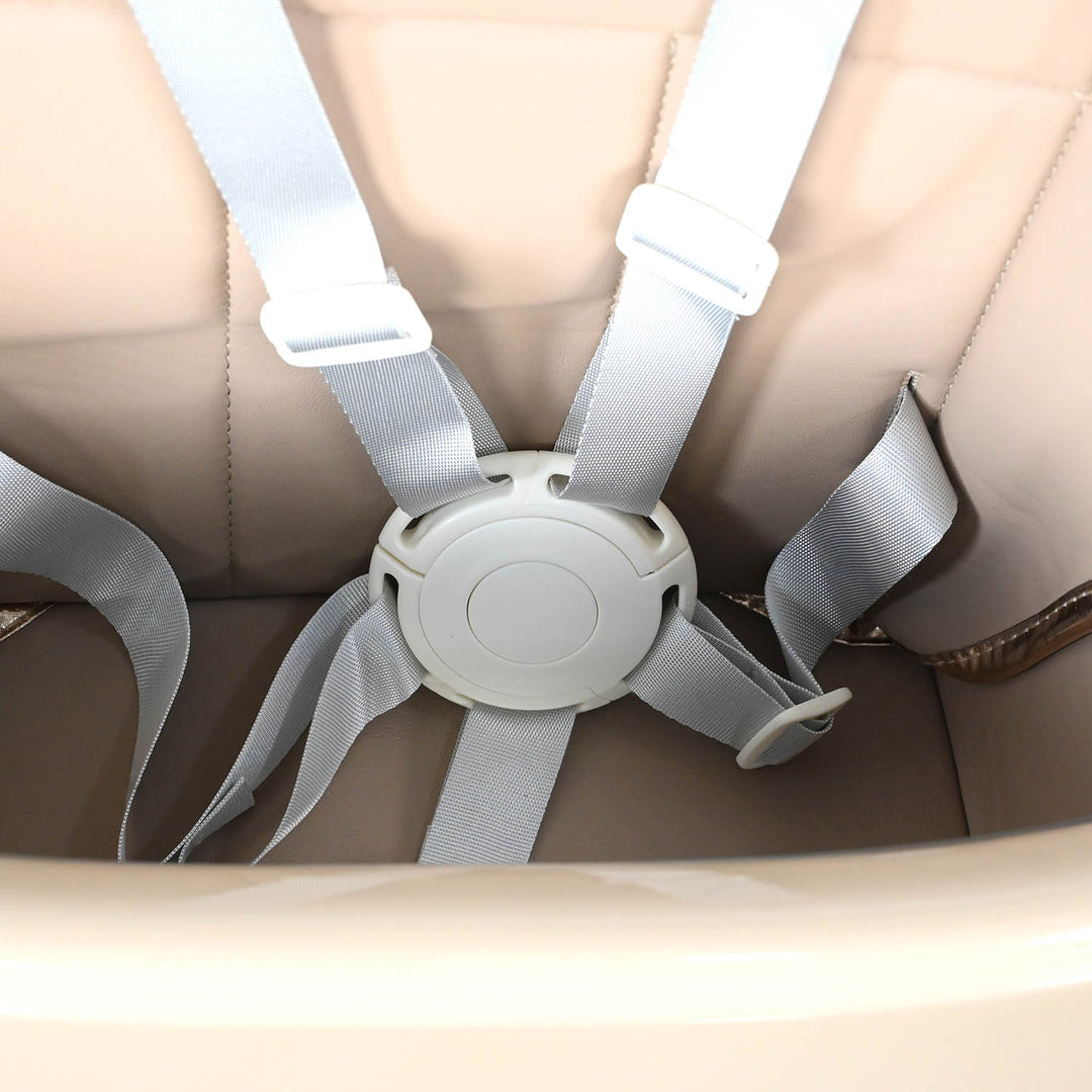 Multifunctional Baby High Chair with Wheels