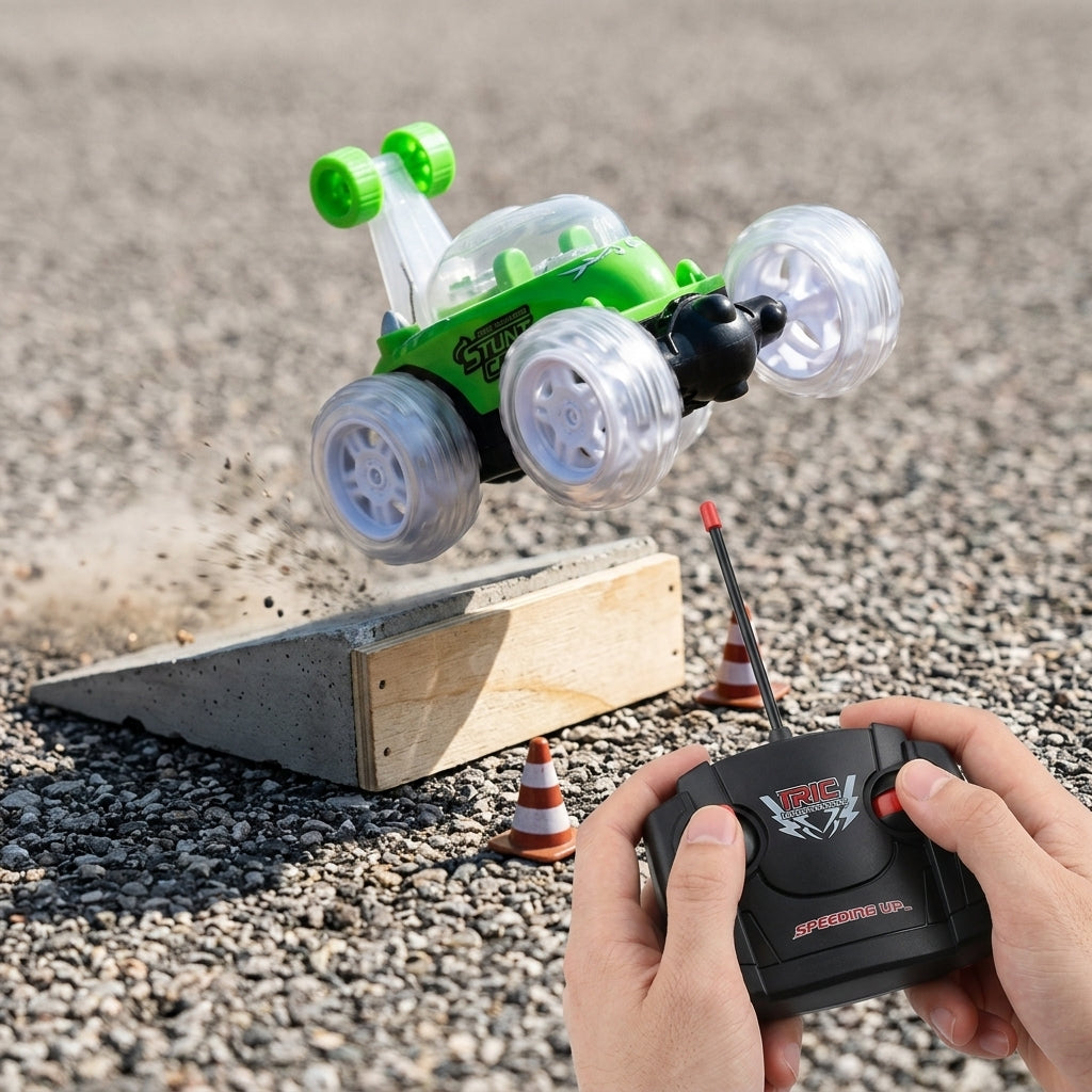 Remote Control Stunt Car with Light & Music