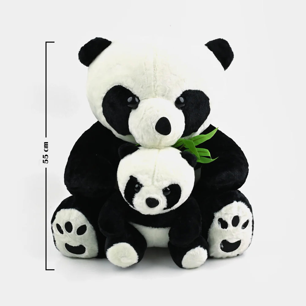 Panda With Baby Stuff 55cm