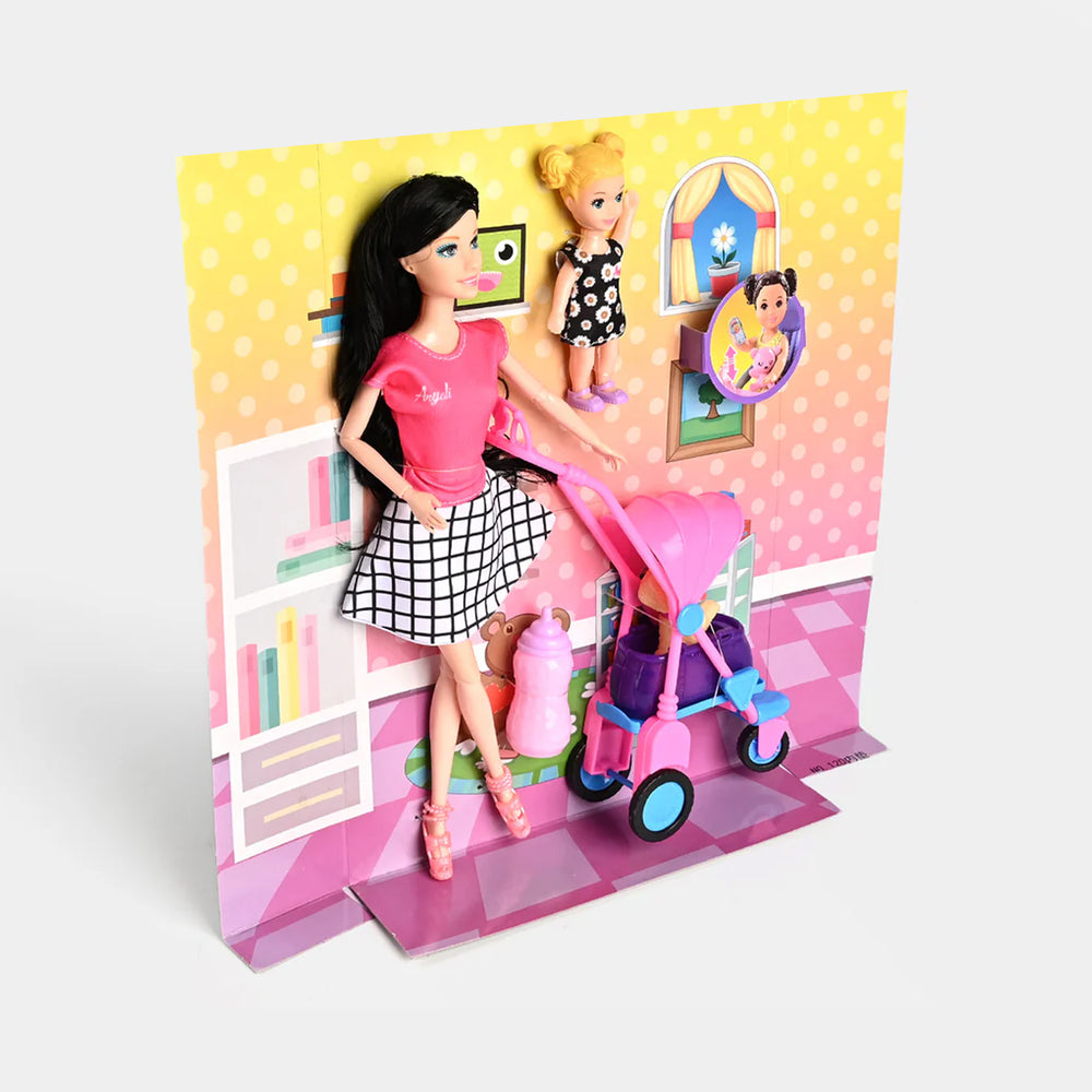 Fashion Doll Play Set For Girls