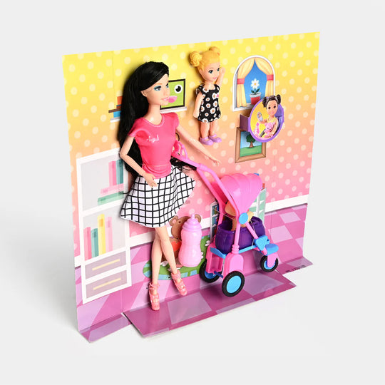 Fashion Doll Play Set For Girls