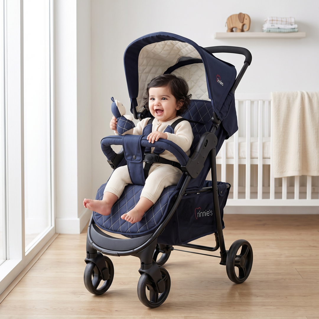 Tinnies Baby Stroller E03 Blue