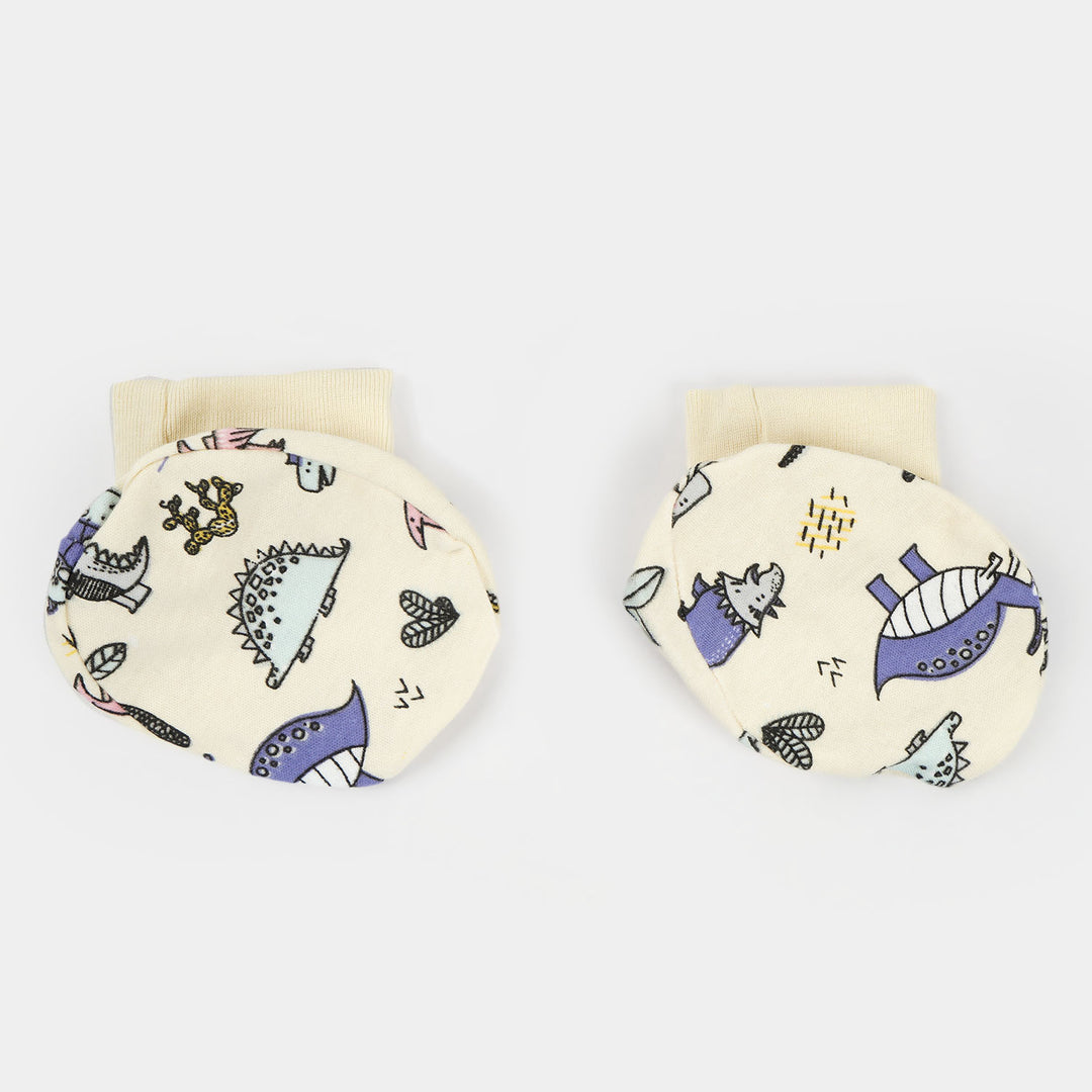 Infant Boys Cotton Interlock 8PCs Set | Dino