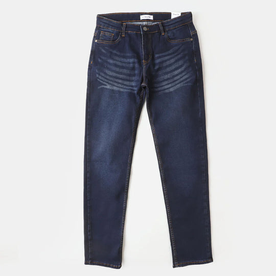 Teens Boys Pant Denim - DARK BLUE