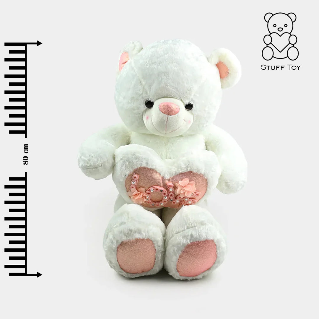 Heart Bear Big Stuff Toy | 80cm