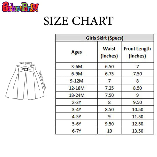 Infant Girls Skirt Woven Yellow Stripes