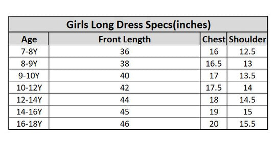 Girls Peshawari 456-33 - SILVER