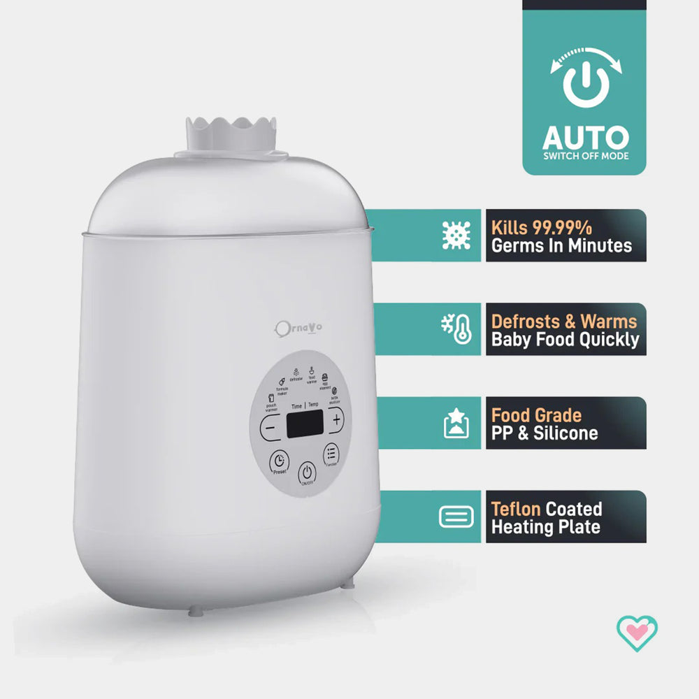 ORNAVO Premium 4-in-1 Feeder Warmer