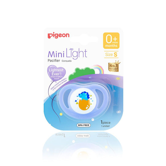 MINI LIGHT PACIFIER (S) BOY-DINO EGG