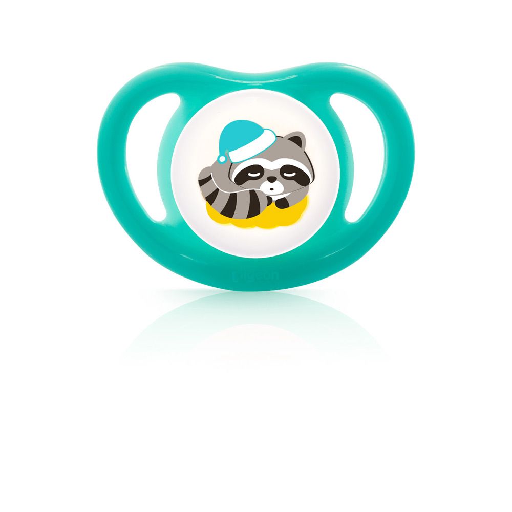 MINI LIGHT PACIFIER (L) UNISEX-RACCOON