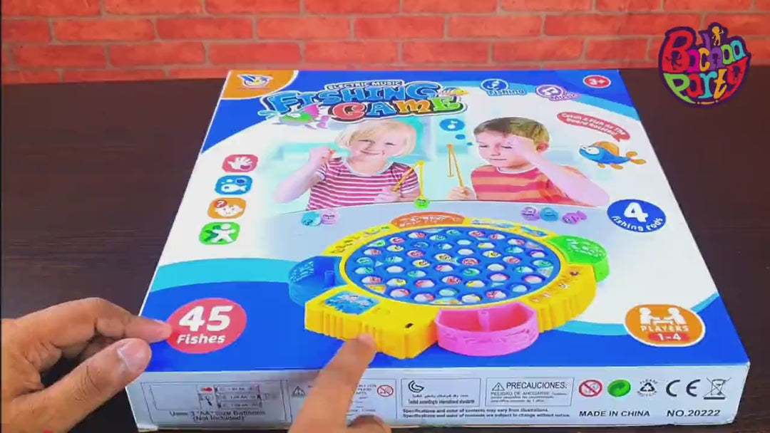Electric Fishing Game Play Fun For Kids