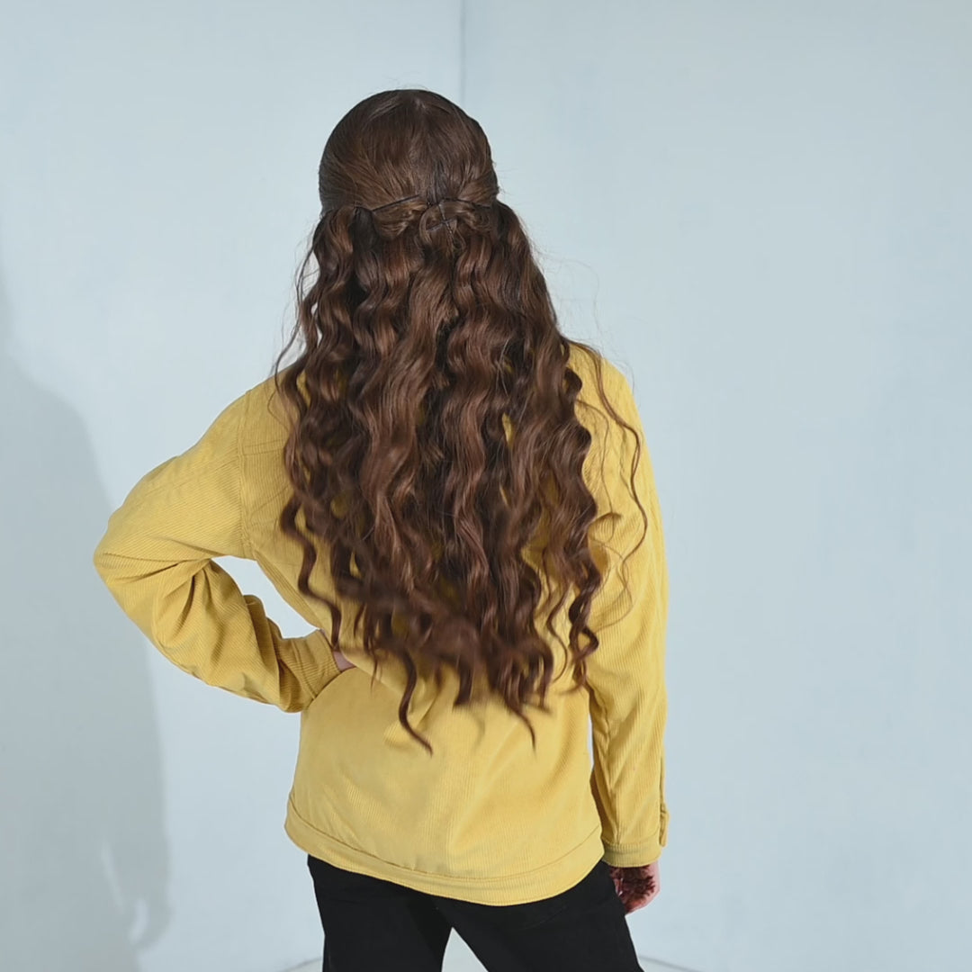 Girls Corduroy Jacket Outstanding-Yellow