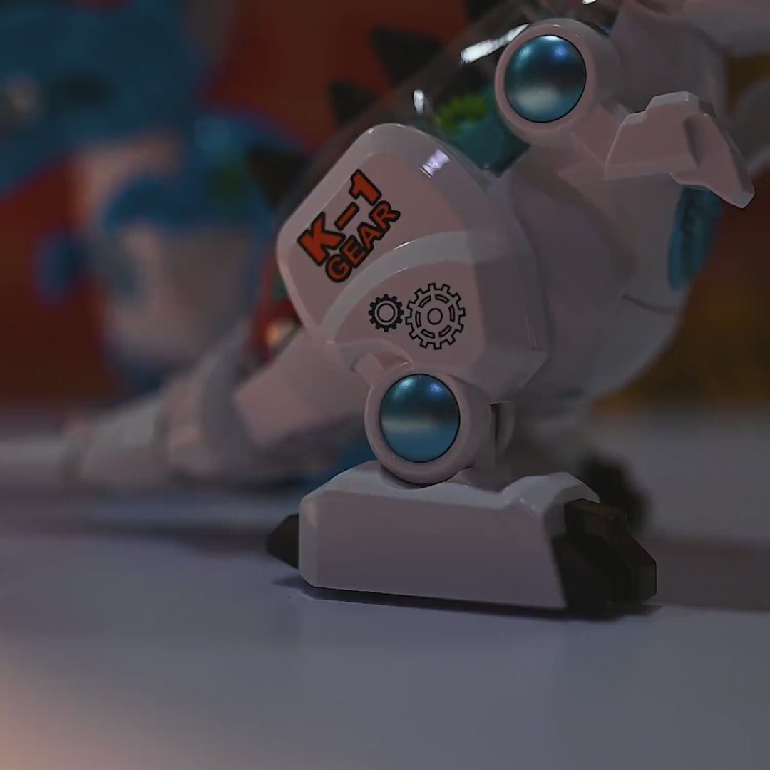 Mechanics Spray Dinosaur Toy With Light & Sound