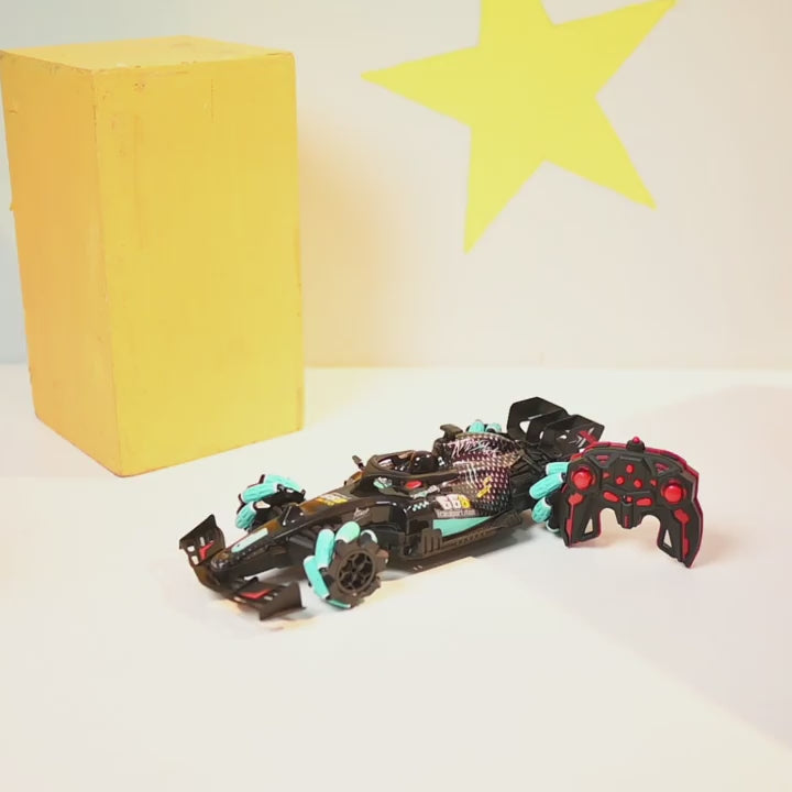 Remote Control Racing & Drift Stunt Car | 360° Action with Lights & Sound & Spray Effects