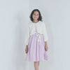 Girls Velvet Bolero Winter Grace (White)