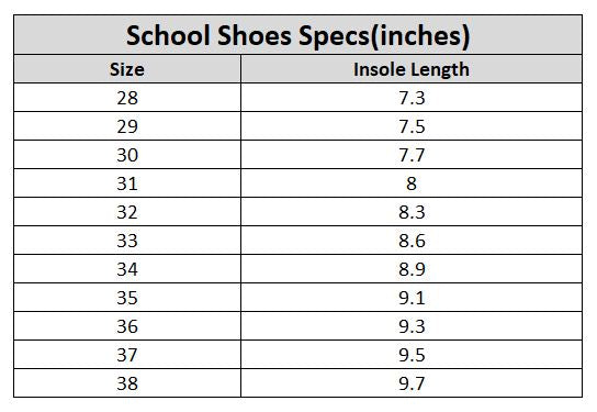 Boys School Shoes TS-13A-BLACK