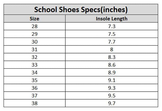 Boys School Shoes TS-13A-BLACK