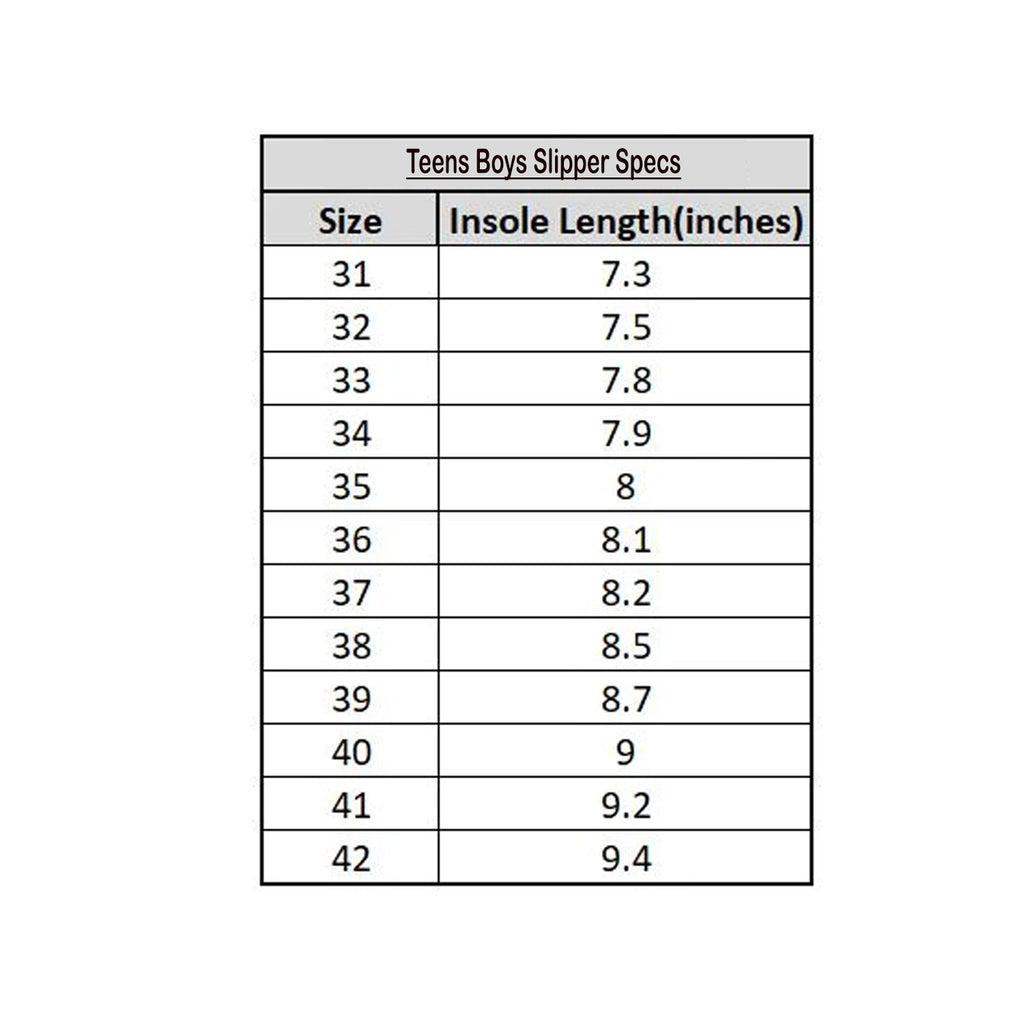 Teens Boys Slides 11-93-GREY