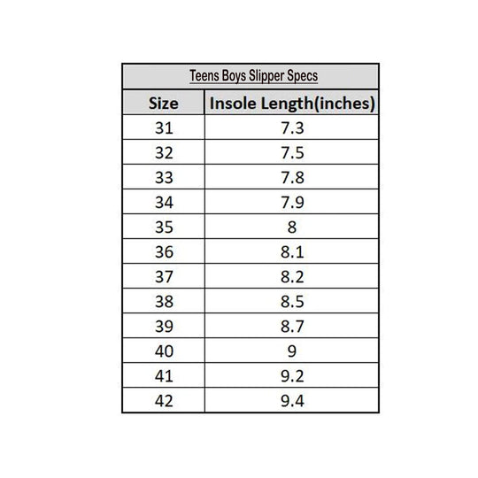 Teens Boys Slides 11-93-GREY