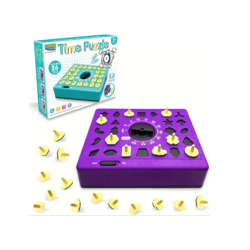 Wind-Up Countdown Puzzle Challenge – Fast-Paced Timed Strategy Board Game