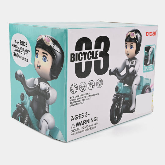 Tricycle With Light & Sound For Kids
