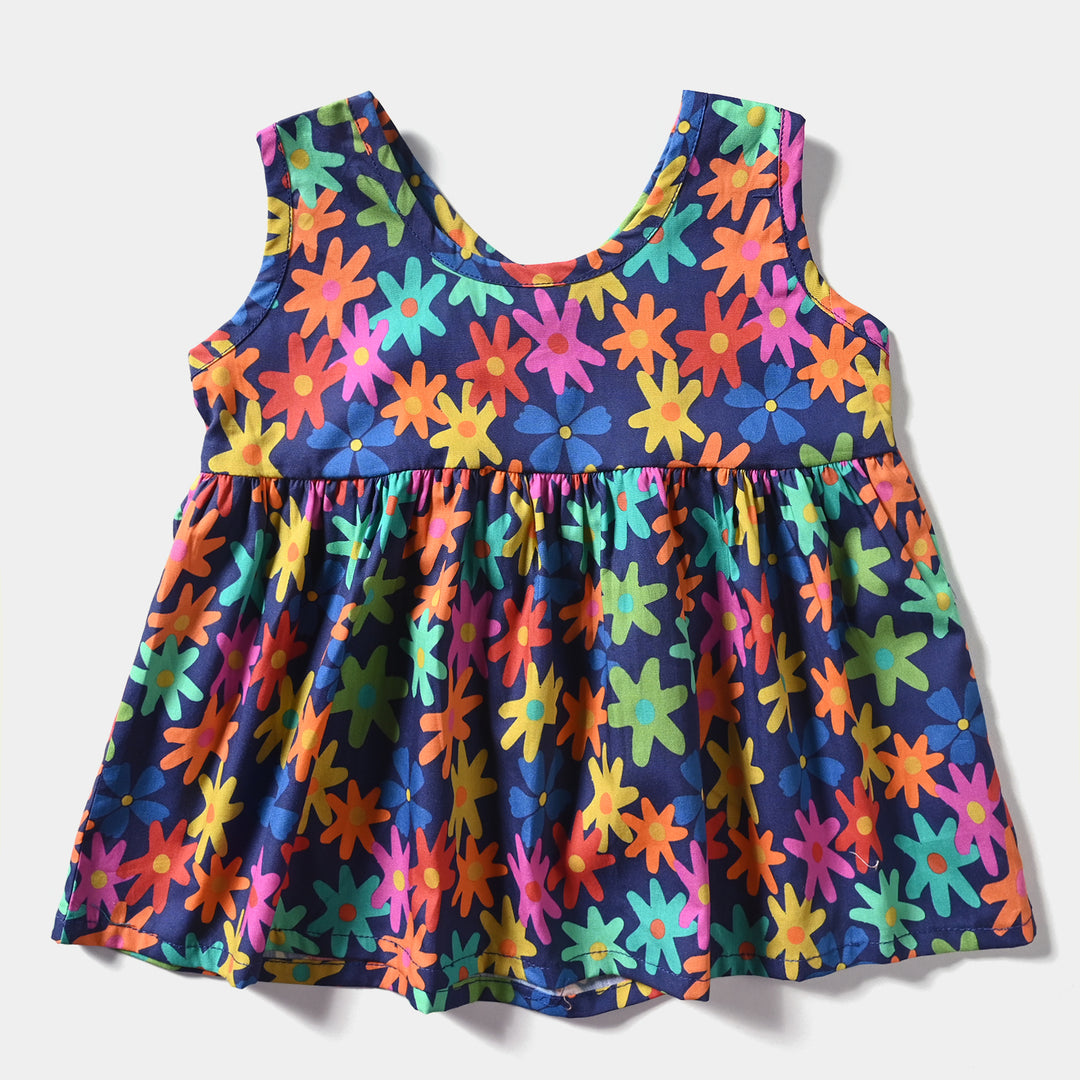 Infant Girls Casual Frock - Multi