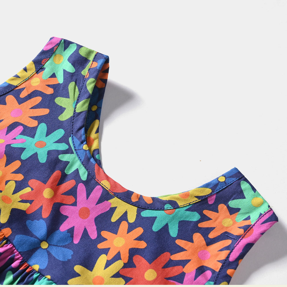 Infant Girls Casual Frock - Multi