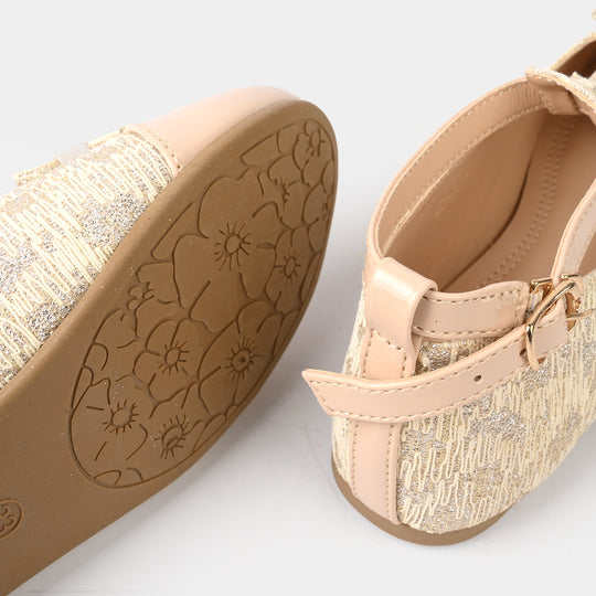 Girls Pumps ZP-047 - BEIGE