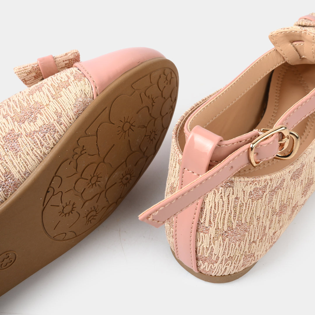 Girls Pumps ZP-047 - Peach