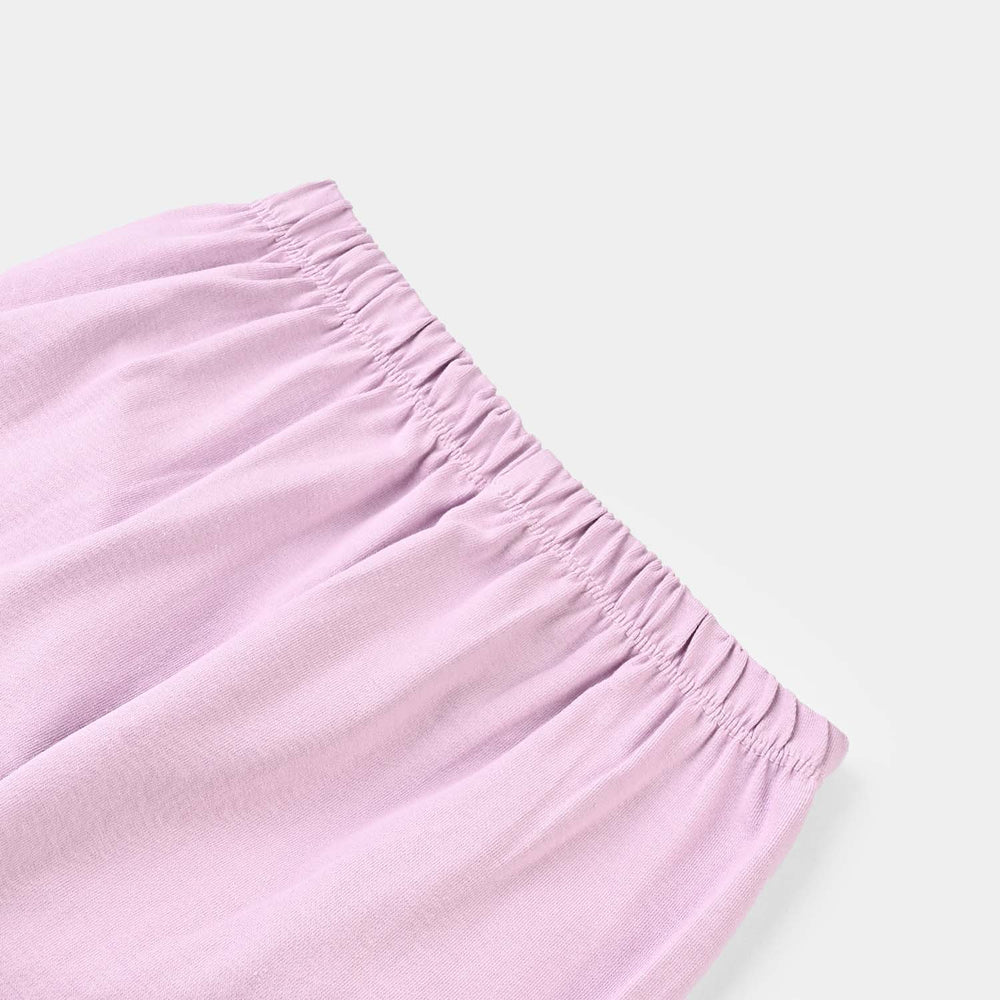 Girls Lycra Jersey Tights (Basic) - Lilac