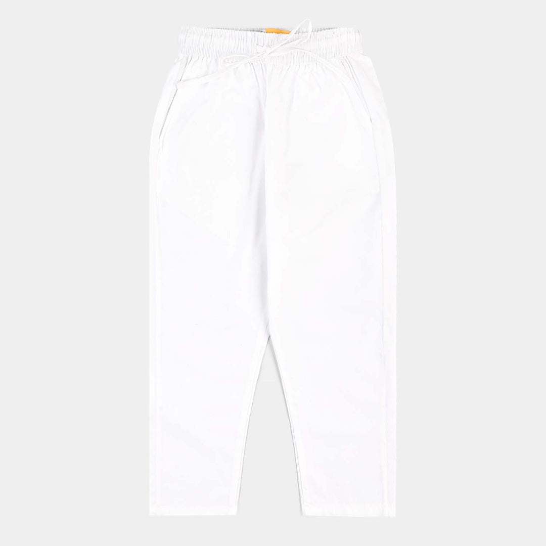 Boys Cotton Eastern Pyjama -Off White