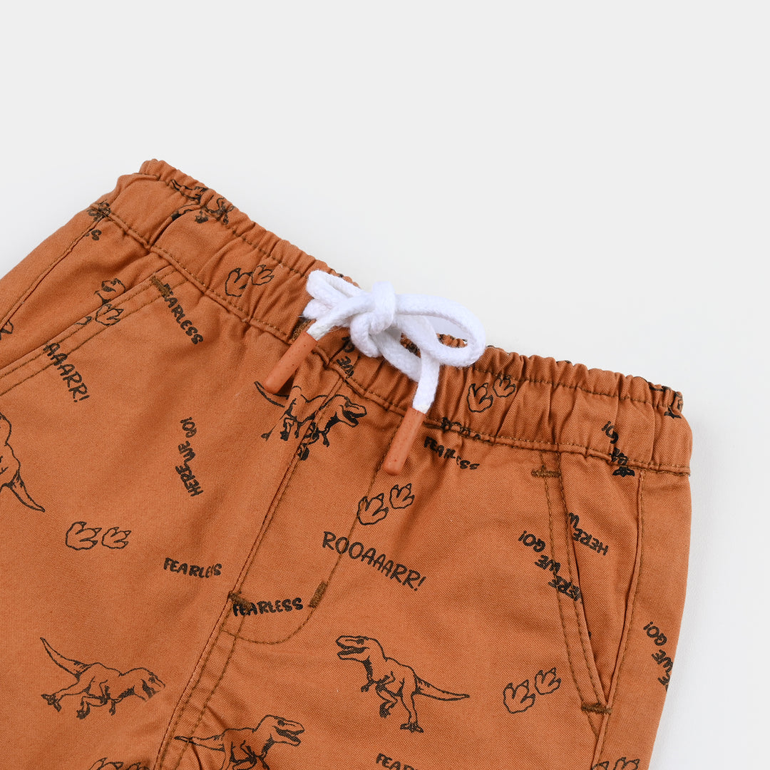 Infant Boys Cotton Twill Short