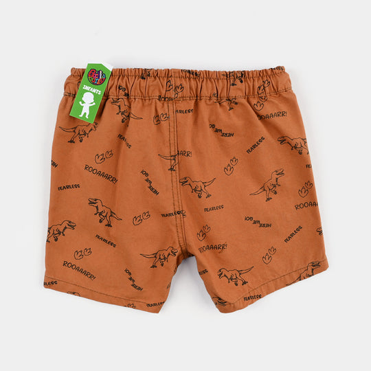 Infant Boys Cotton Twill Short