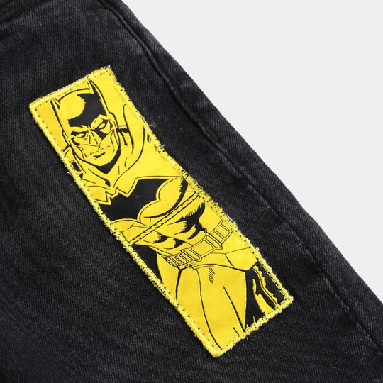 Boys Denim Stretch Pant Character-BLACK