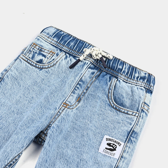 Boys Denim Stretch Pants - Light Blue