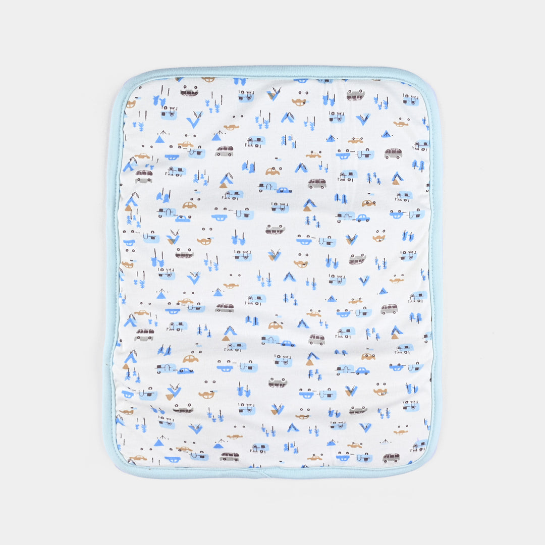 Baby Changing Sheet 13*16 Car |  Blue