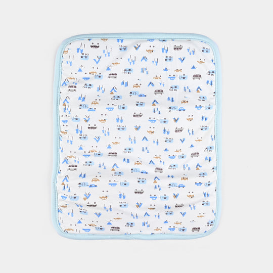 Baby Changing Sheet 13*16 Car |  Blue